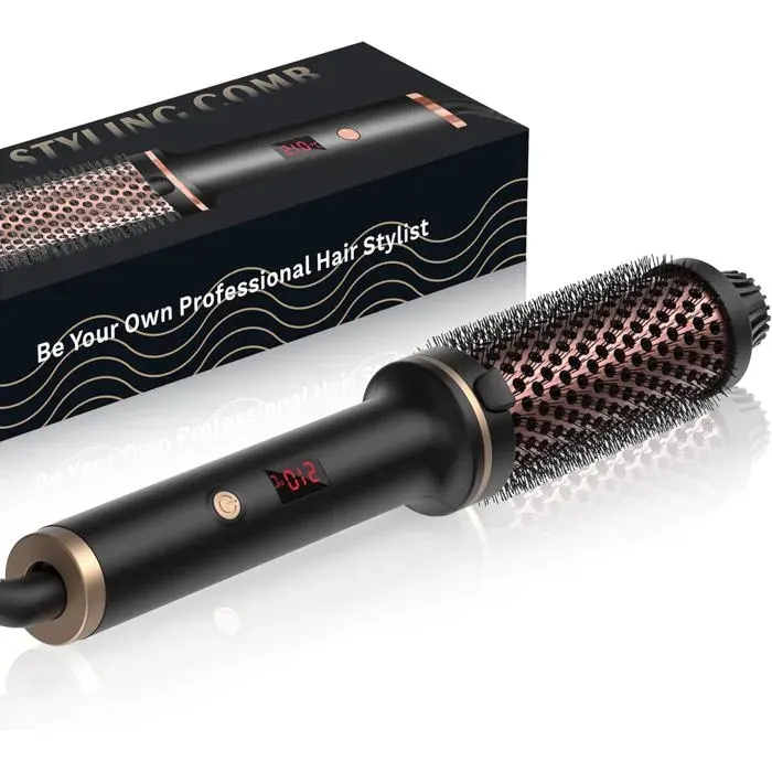 Brosse Thermique - UMIGA - 3 En 1 - 38Mm - Boucles - Volume