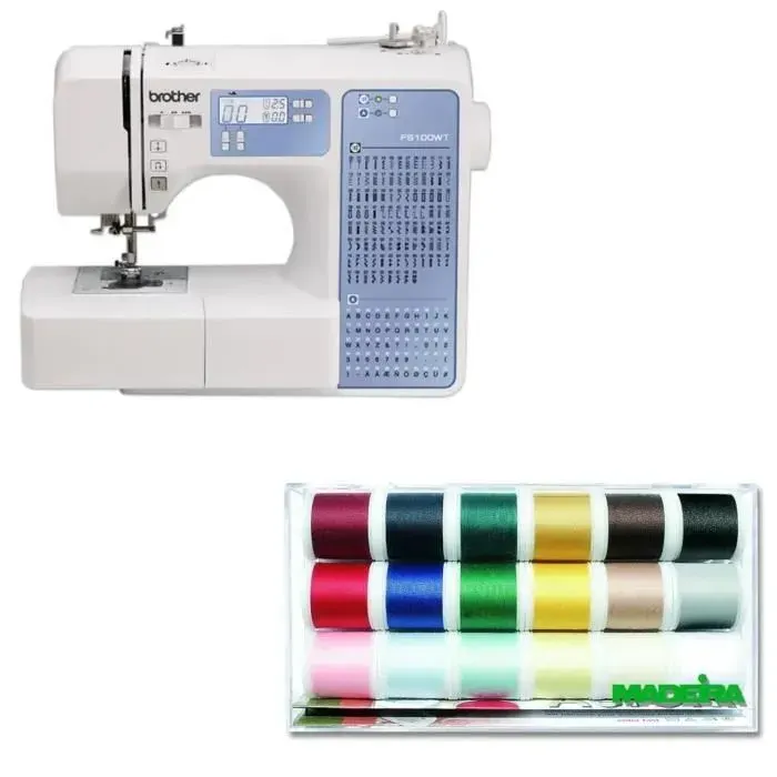 BROTHER FS100WT Machine à coudre électronique – 100 pts — vue 2