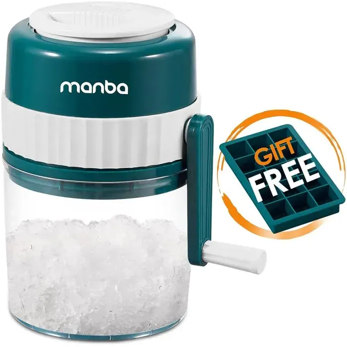 Broyeur glace pilée portable sans BPA machine granité haut de gamme cocktails et desserts glacés