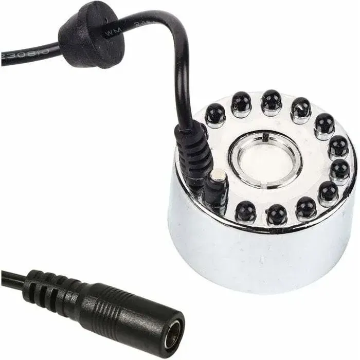 Brumisateur Ultrason 24V LED 12 Couleurs - humidificateur étang décoratif Label
