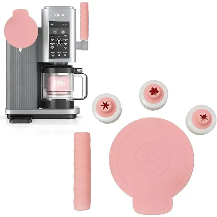 Buse Tourbillon Pour Pots Ninja Creami Couvercles Buses Formées Pour Machines À Crème Glacée Ninja Tourbillon Nc701 Nc700 Pièces