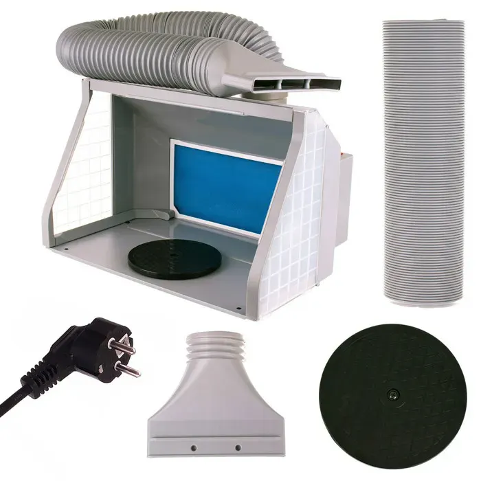CABINE DE PEINTURE PORTABLE VENTILATEUR ÉCLAIRAGE MODÈLE