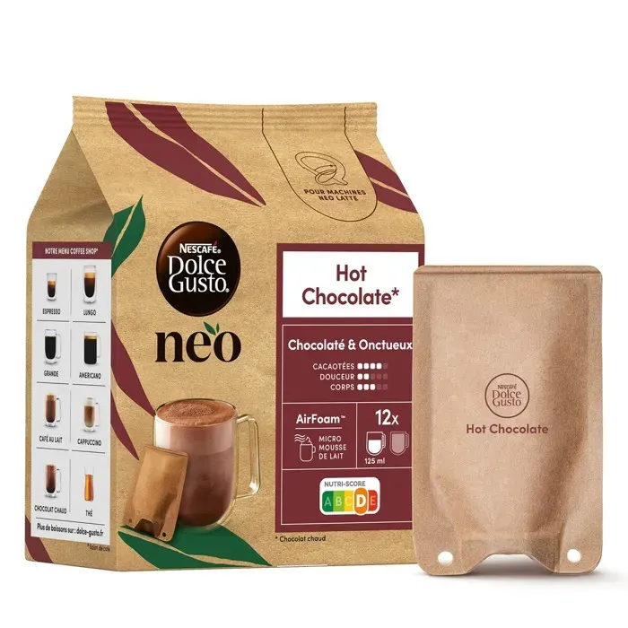 Café et thé Neo Par Dolce Gusto NEO by NESCAFE Dolce Gusto Hot Chocolate X12
