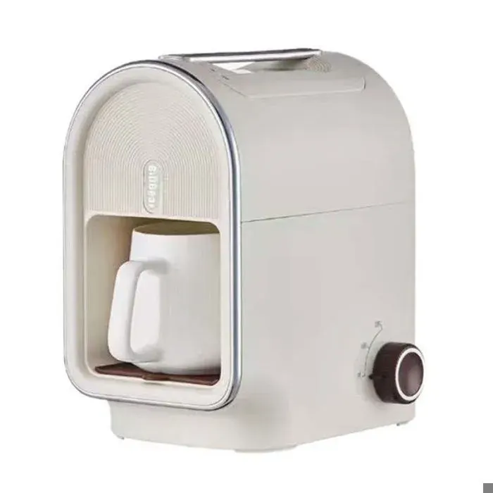 Cafetière 24 5 x 20 2 x 15 5 cm 400 W 300 ml Extraction - ATELIX - haute pression Buse vapeur Système thermostatique Opération Blanc