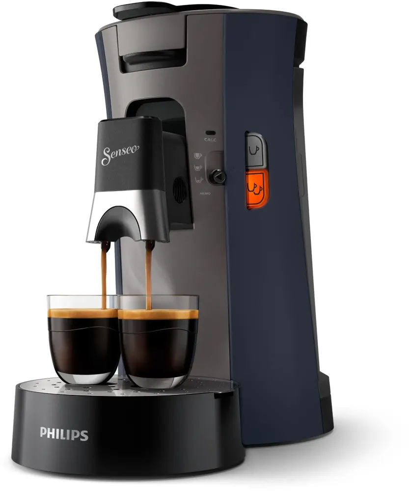 Cafetière à dosette - PHILIPS - SENSEO - CSA240/71 - Select - Bleu nuit