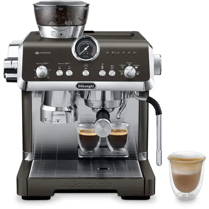 Cafetiere à levier - DELONGHI - La Specialista Opera EC9555.BK - 1550 W - 19 bars - 2 l