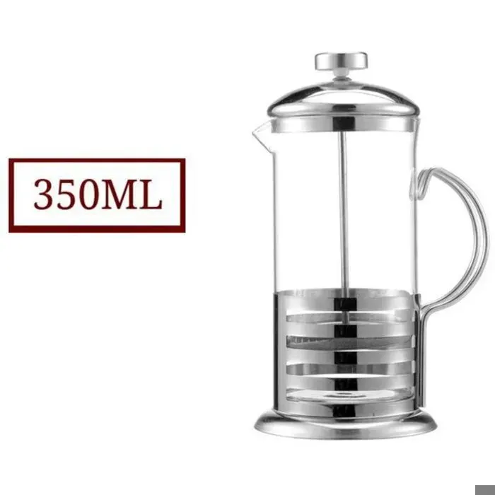 Cafetière domestique – machine à café filtre mousseur à lait tasse à café cafetière filtre à main en verre pour thé