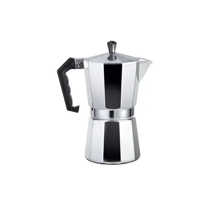 Cafétière - EDM - 3 Tasses - Aluminium - Compatible tous types de cuisines - Poids 033 Kg
