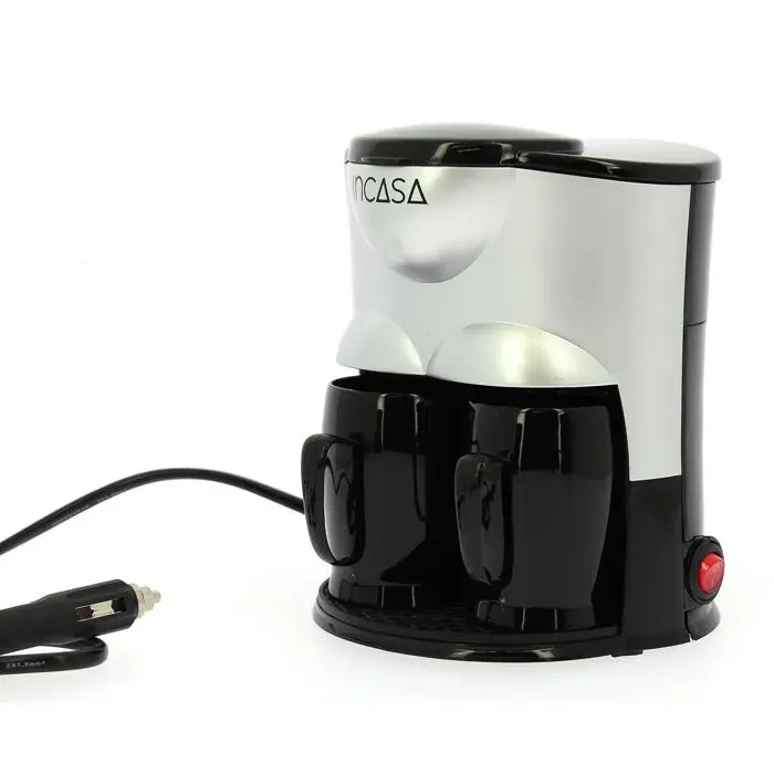 Cafetière électrique 12 Volts : Modèle 2 tasses