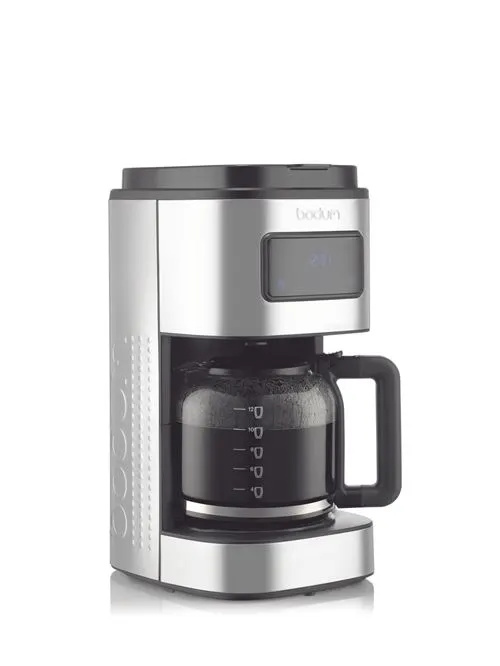 Cafetiere electrique Bodum Bistro 12095-16EURO 12 tasses Inox