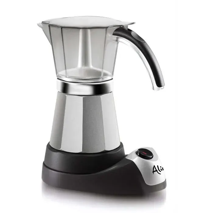 Cafetière électrique DELONGHI EMKM6B Alicia Plus - Blanc - 6 tasses - 450W