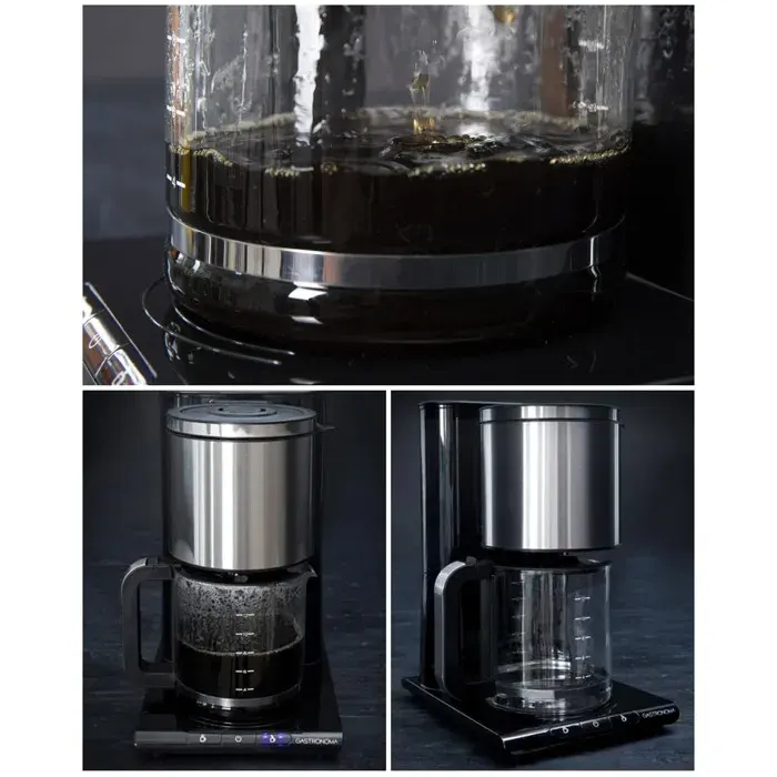 Cafetière électrique - GASTRONOMA - 15 L - 1050W PTC - 10-12 tasses - Arrêt auto 40 min