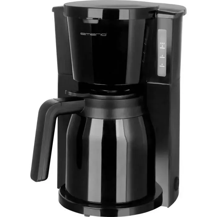 Cafetière - EMERIO - CME-125050 - Noir - 8 tasses - Filtre