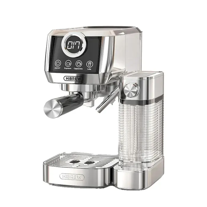 Cafetière expresso - OEM - H13A - Acier inoxydable - 3 en 1 - 15 bars