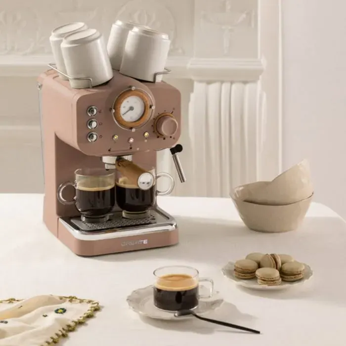 Cafetière expresso semi-automatique - CREATE - 15 bars - 1100W - Réservoir 125L - Mousseur réglable