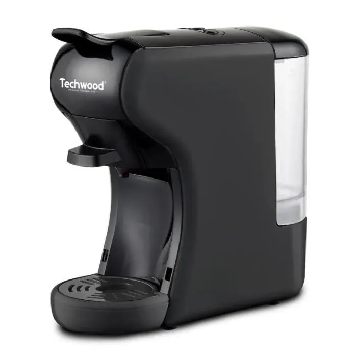 Cafetière Expresso - TECHWOOD - MultiCaps - 19 Bar - Réservoir 600mL - Compatible Capsules