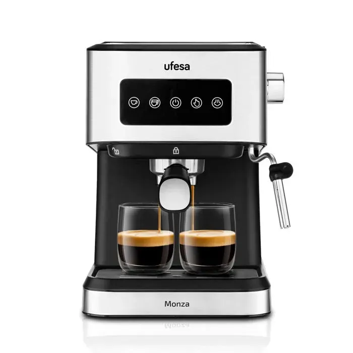 Cafetiere expresso - Ufesa - Monza - 20 bars - 1050W - Réservoir 15L