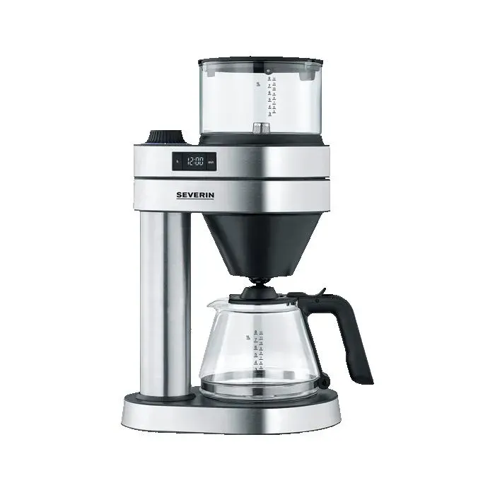 Cafetière filtre à infusion par vague et technologie Thermotronic- SEVERIN - KA5762 - Café américain jusquà 8 tasses - Inox brossé