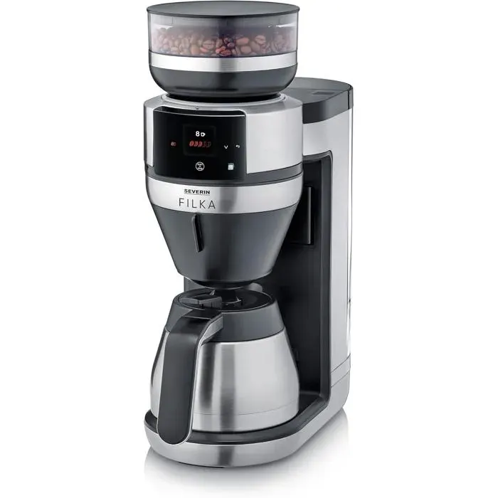 Cafetière filtre automatique Severin FILKA KA 9695 avec broyeur isotherme