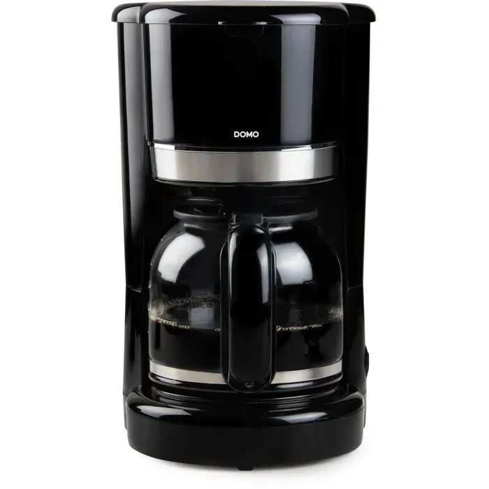 Cafetière filtre - DOMO - DO1141K - 900 W - 12 tasses - 15 L - Noir