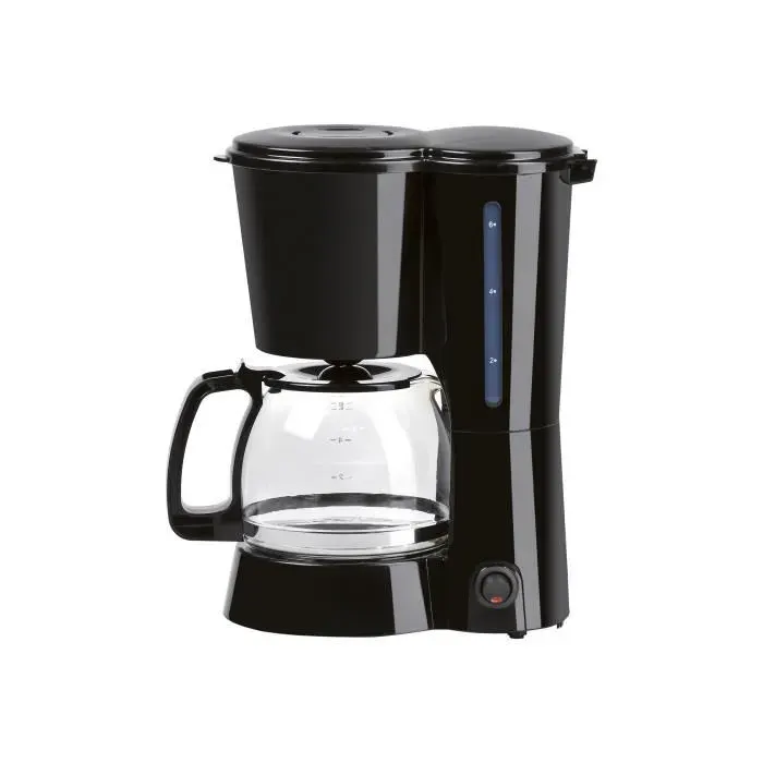 Cafetière filtre G3 Ferrari Grancafe 6 tasses - Noir