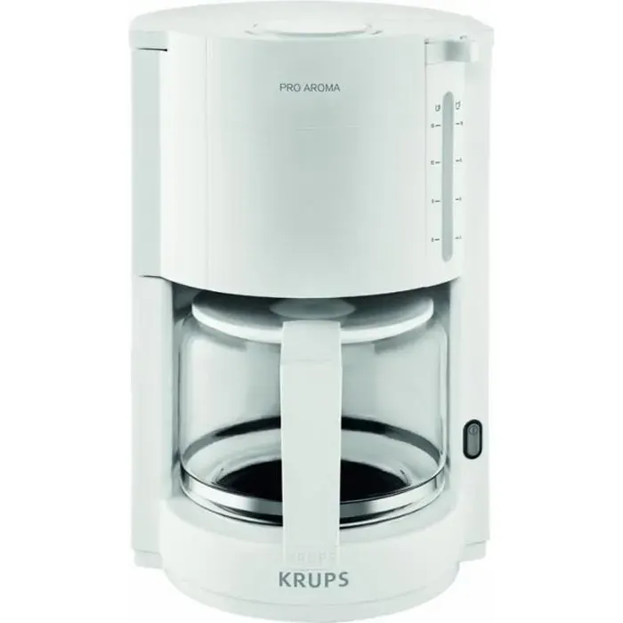 Cafetière filtre KRUPS F30901 - 1050 Watts - Blanc — coloris Blanche