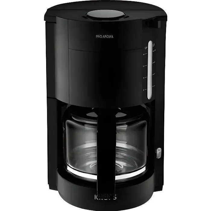 Cafetière filtre KRUPS F30908 - 1050 Watts - Noir — coloris Noire