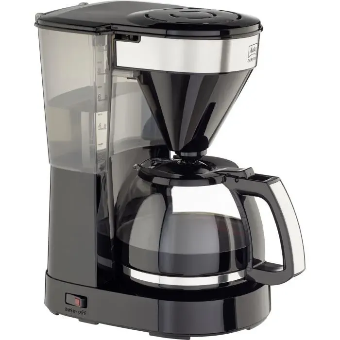 Cafetière filtre MELITTA Easy Top II 1023-04 - 1050 W - Noir - 10 tasses — coloris Noire