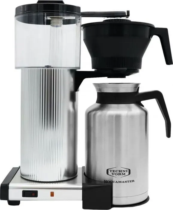 Cafetière filtre - Moccamaster - CDT Grand 2024 - Thermos - Gris - Café moulu