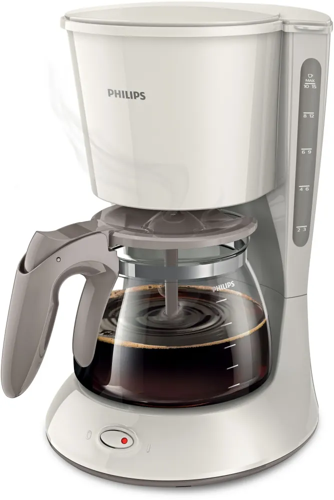 Cafetière filtre - PHILIPS - HD7461/00 - Collection Daily - 1.2L - 1000W - Blanc