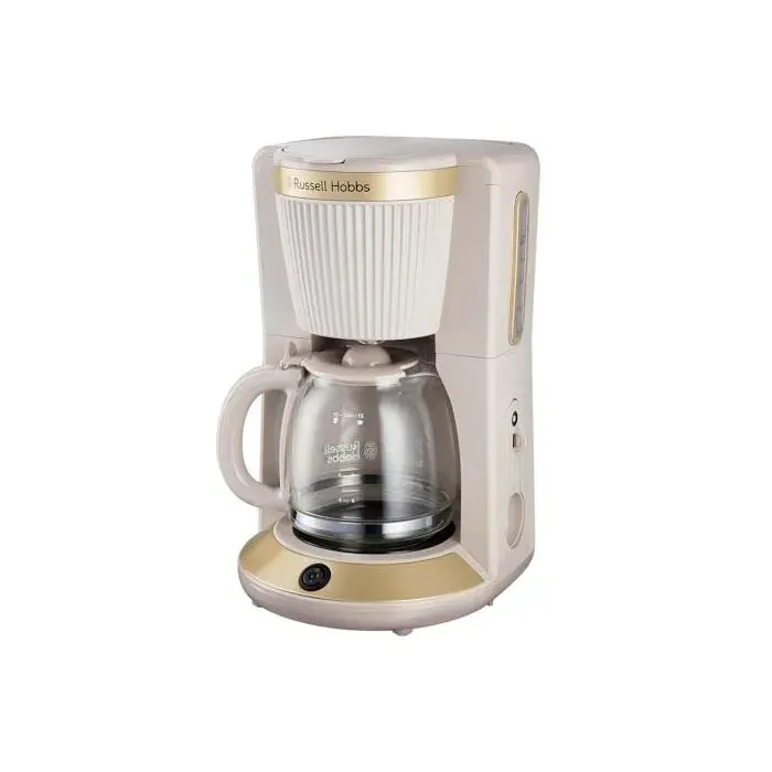 Cafetière filtre - RUSSELL HOBBS - Brontë - 125 L (10 tasses) - Technologie WhirlTech - Gris pierre