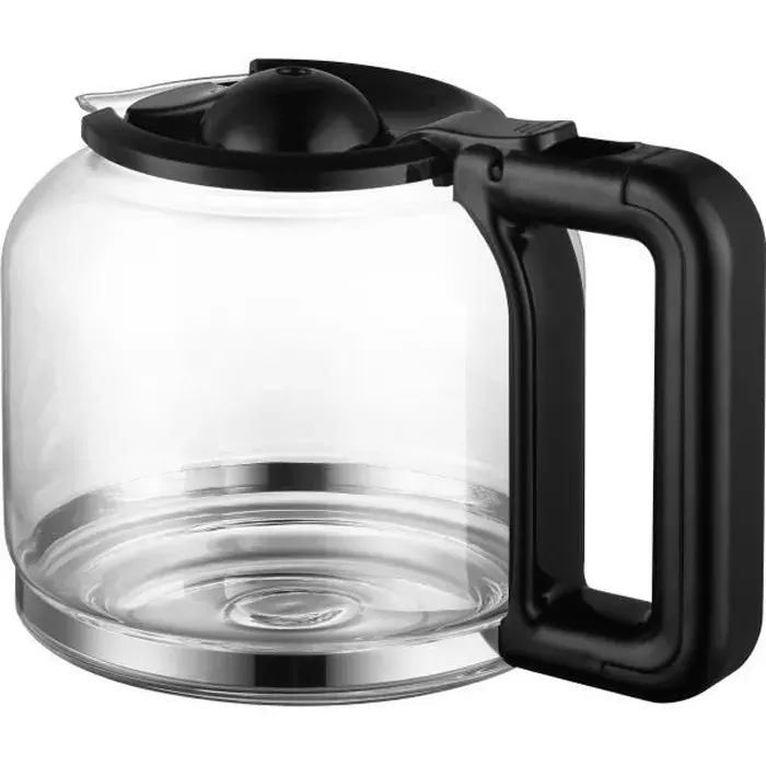 Cafetière filtre SENYA Verseuse en verre 12 tasses - Family Coffee — coloris Noire