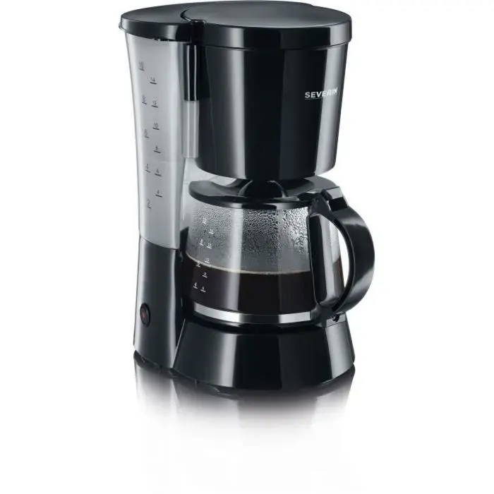 Cafetière filtre SEVERIN KA4479 - Noir - 800 W - 14 L - Jusquà 10 tasses