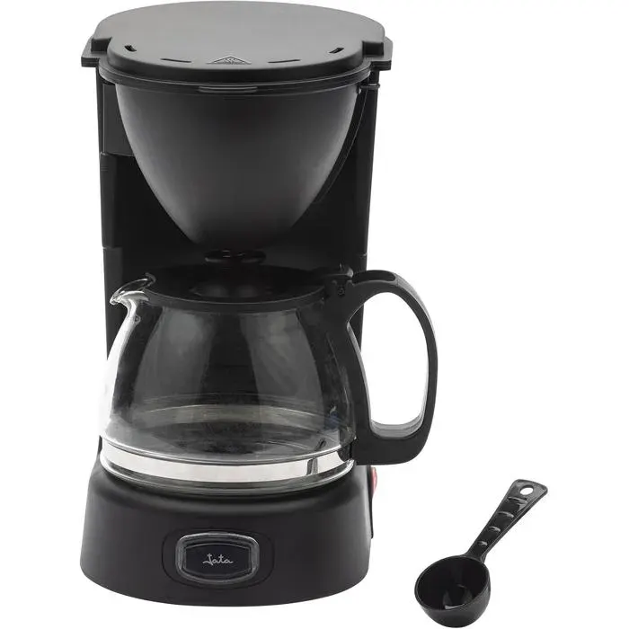 Cafetière Goutte 2 À 8 Tasses Cafetière 650 W Cafetière Goutte À Goutte 750 Ml Verseuse En Verre Avec Couvercle Système[CA408]
