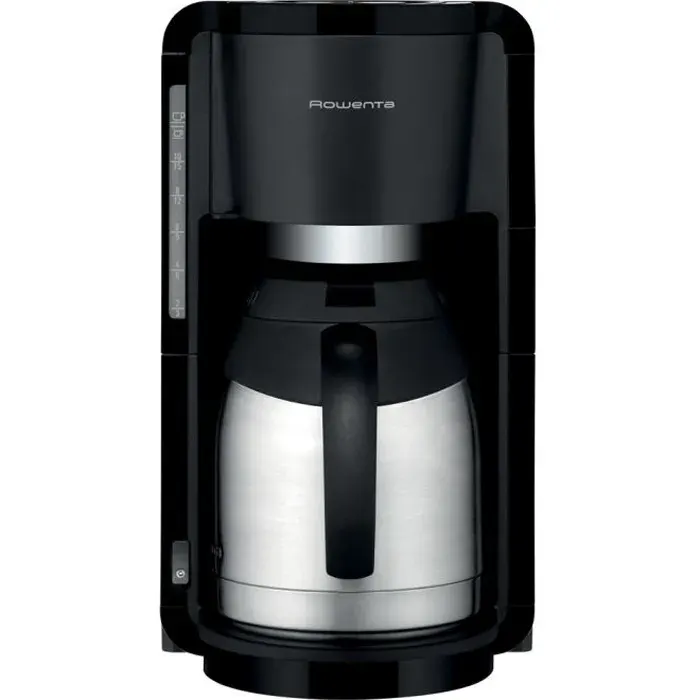 Cafetière isotherme - ROWENTA ADAGIO - 870 W - 125 L - 10-15 tasses - Noir/inox