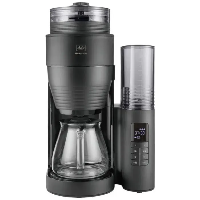 Cafetière - Melitta - AromaFresh - Noir - 10 tasses - Broyeur intégré