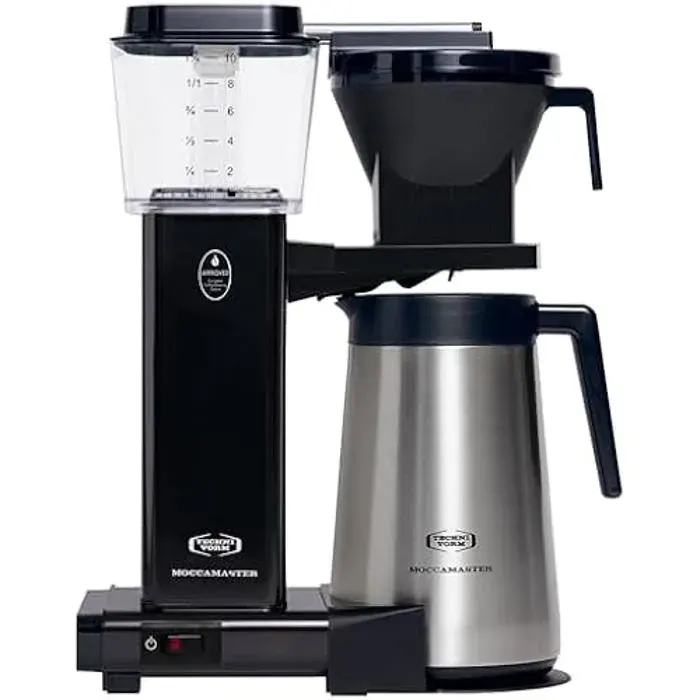 Cafetière - MOCCAMASTER - KBGT - 1.25L - Thermos - Filtre - Noir