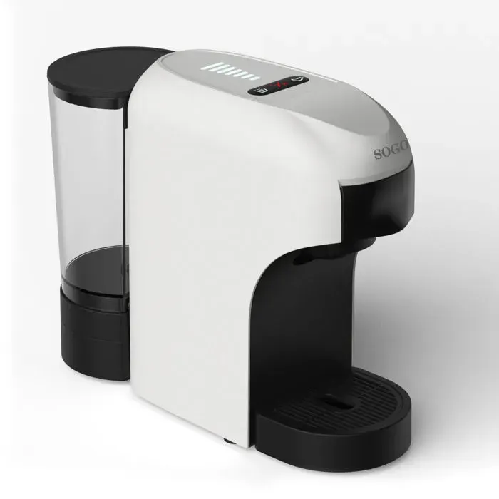 Cafetière multi-capsules 4 en 1 « Espresso MultiBrew 1400 » Blanc