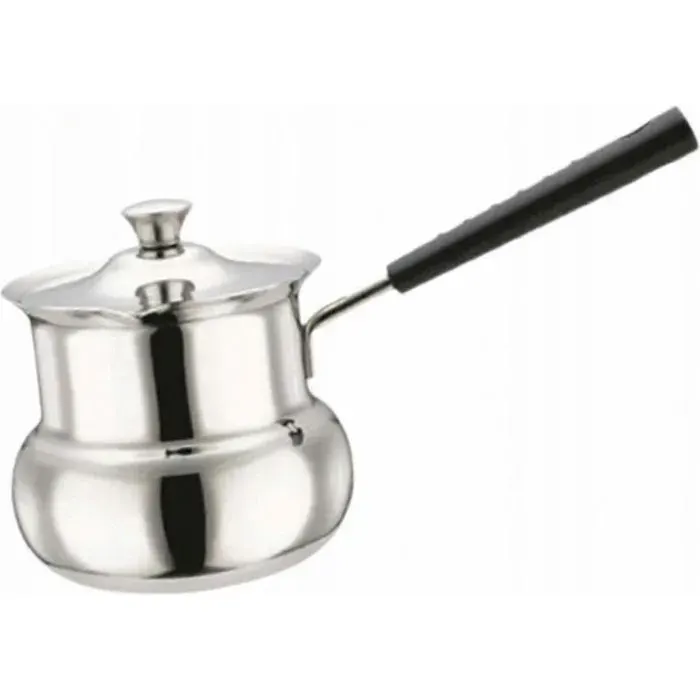Cafetière turque 180ml - Compatible induction - Style tambour avec poignée