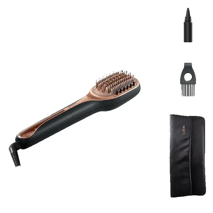 Calor - Brosse Réparatrice Et Soin Du Cheveu Cf9940c0 Hair Therapist Vapeur — vue 2