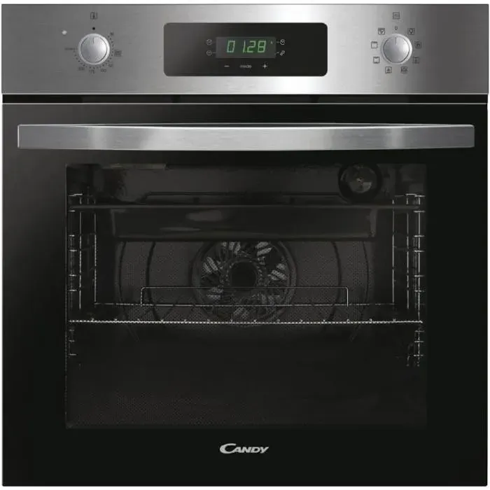 Candy Four Électrique Inox FIDC X625 L 70L Chaleur Tournante Nettoyage Aquactiva Classe A+