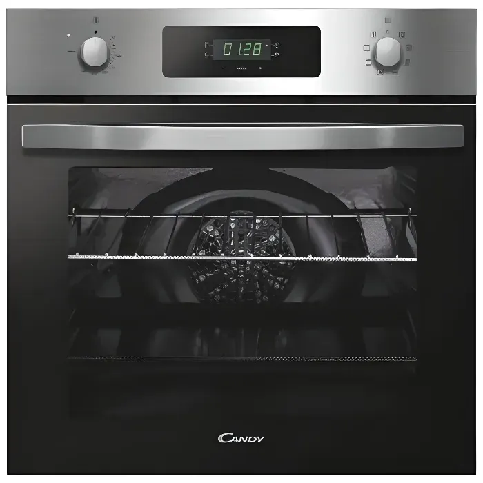 CANDY Four encastrable émail lisse FIDC X605 65 litres Multifonction Timer Touch