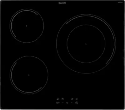 Candy - Plaque Induction Ci633cbb/1 — coloris Noir