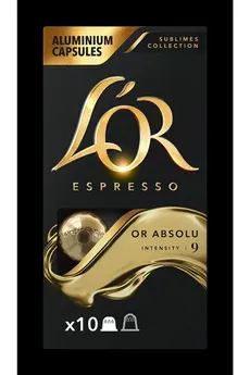 Capsule café L'or ESPRESSO OR ABSOLU 10 capsules 52g