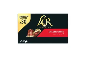Capsule café L''OR ESPRESSO SPLENDENTE CAPSULES 30 PC 156 GR