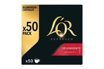 Capsule café L'or ESPRESSO SPLENDENTE CAPSULES 50 PC 260 GR
