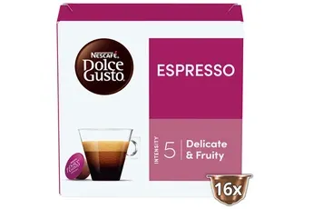 Capsule café NESCAFE Dolce Gusto Espresso X16