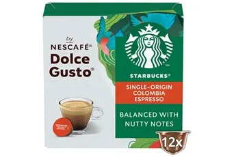Capsule café Starbucks by Nescafe Dolce Gusto Colombie