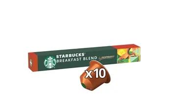 Capsule café Starbucks by Nespresso Breakfast Blend X10