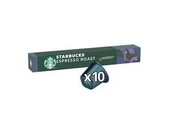 Capsule café Starbucks by Nespresso Espresso Roast X10